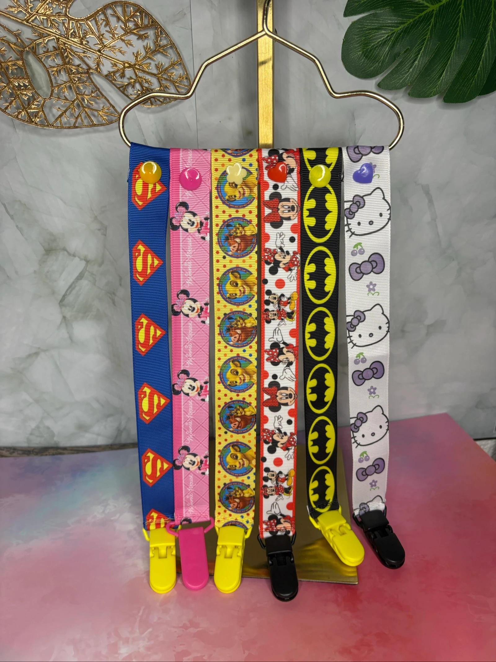 Personalizable pacifier clip – Several designs available – photo 5